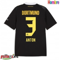 Camiseta Borussia Dortmund Waldemar Anton #3 Visitante Equipación 2026-27 manga corta